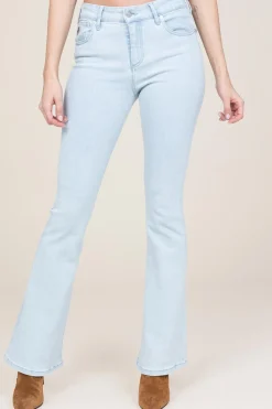 New Lois Jeans High Waist Flared Jeans Raval L34 | Blue... | | Little Soho