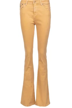 Sale Lois Jeans High Waist Flared Stretch Jeans Raval L32 | Yellow... | | Little Soho