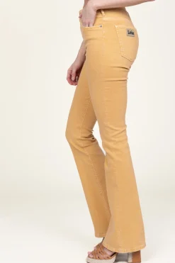 Sale Lois Jeans High Waist Flared Stretch Jeans Raval L32 | Yellow... | | Little Soho