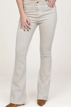 Online Lois Jeans High Waist Flared Stretch Jeans Raval L32 | Beige... | | Little Soho