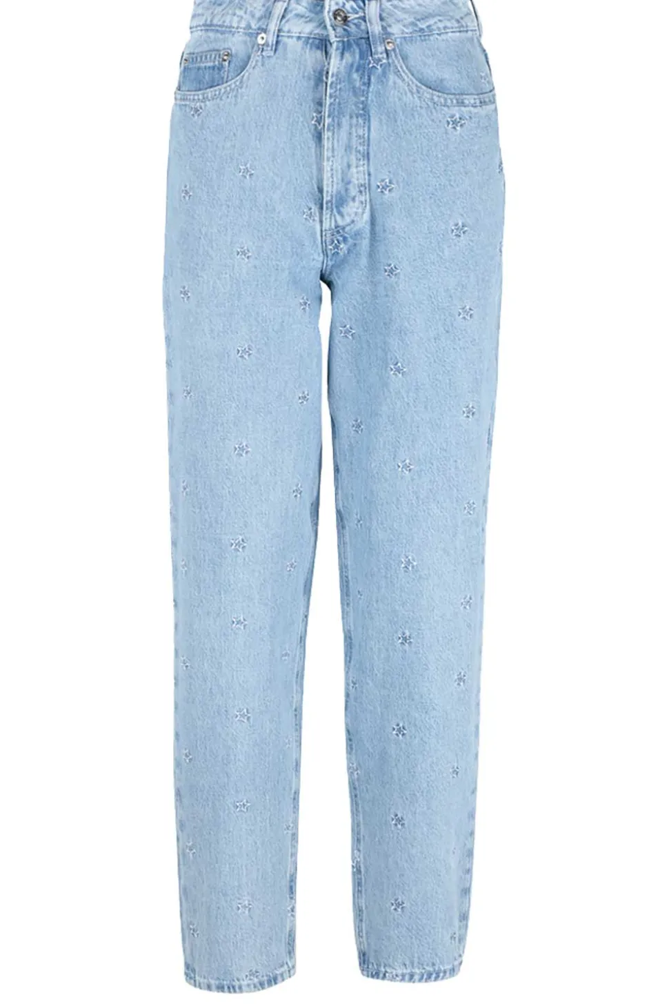 Online Berenice High Waist Jeans With Embroidery Colorado | Blue... | | Little Soho