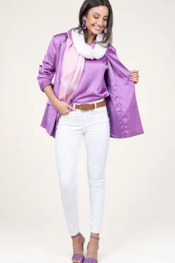 Flash Sale Liu Jo High Waist Regular Fit Jeans Divine L30 | White... | | Little Soho