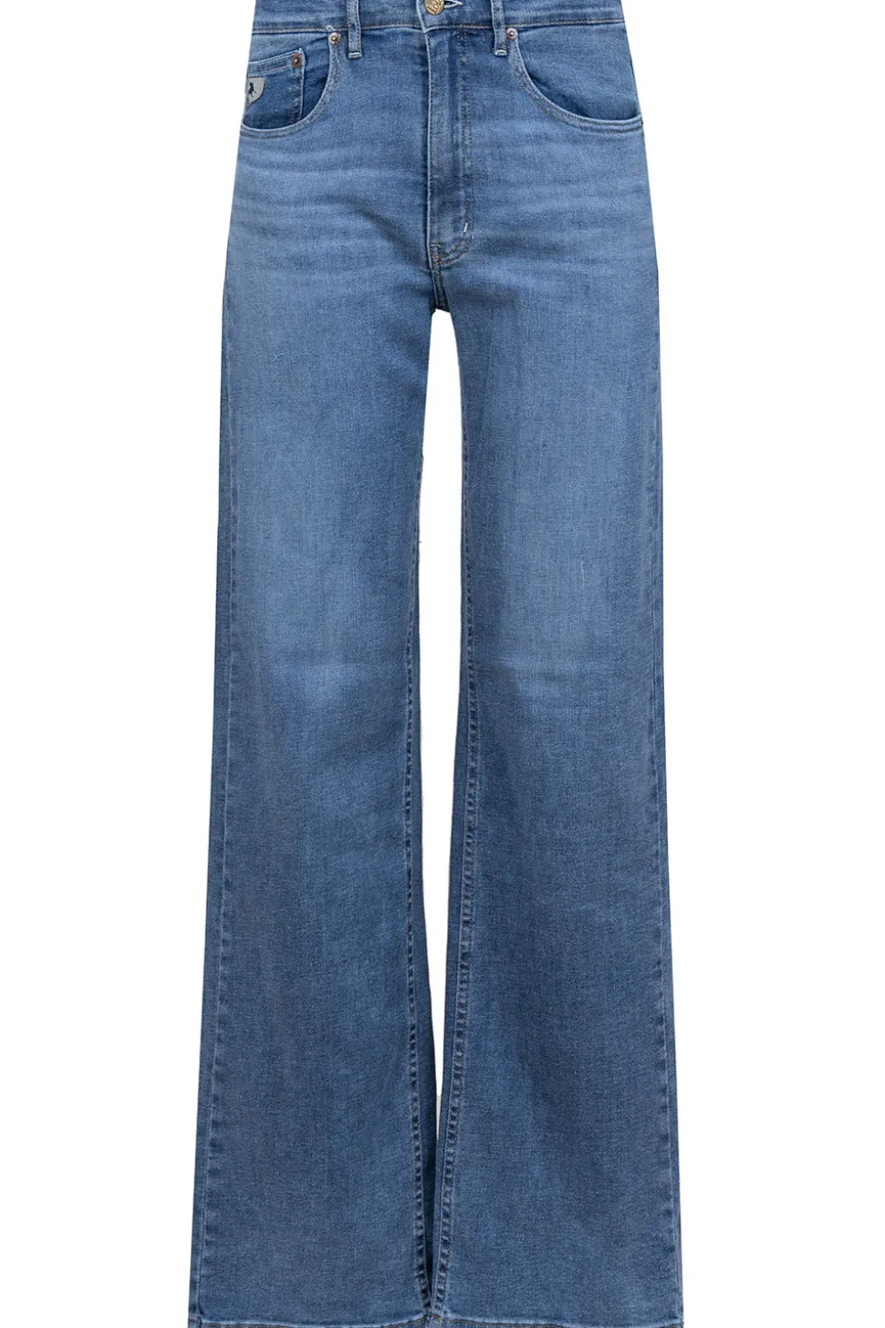 Fashion Lois Jeans High Waist Straight Jeans Rosa L34 | Blue... | | Little Soho