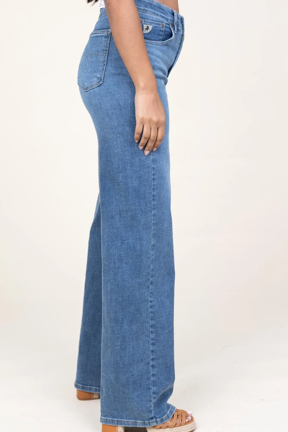 Fashion Lois Jeans High Waist Straight Jeans Rosa L34 | Blue... | | Little Soho