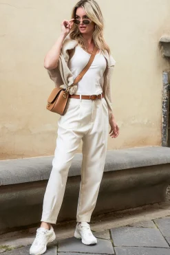 Flash Sale Copenhagen Muse High Waist Trousers Tailor | Natural... | | Little Soho