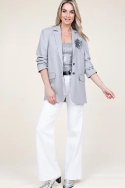 Online 7 For All Mankind High Waist Wide Leg Pants Dojo | White... | | Little Soho