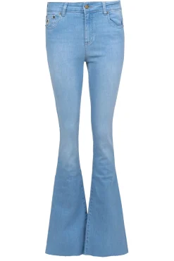 Online Lois Jeans High-Waist Flared Jeans Raval Edge L32 | Blue... | | Little Soho