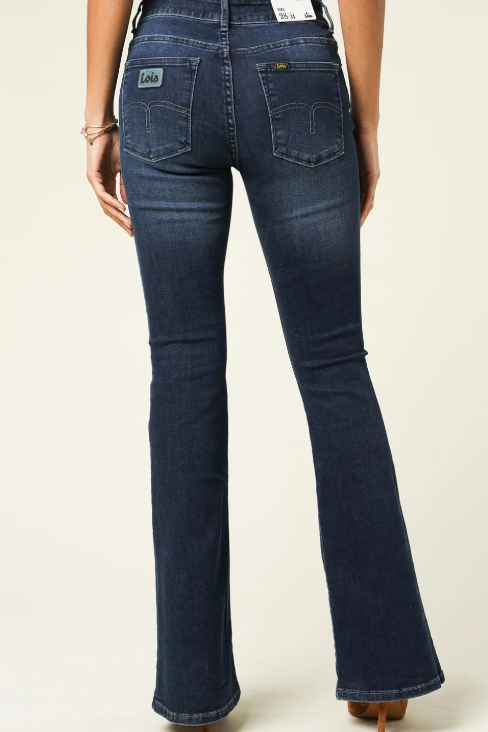 Flash Sale Lois Jeans Hw Flared Jeans Raval L32 | Dark Blue... | | Little Soho