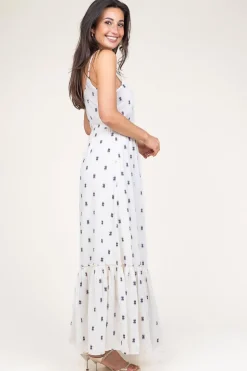 Clearance Lollys Laundry Jacquard Maxi Dress Uno | Natural... | | Little Soho