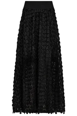 Shop Copenhagen Muse Jacquard Maxi Skirt Belive | Black... | | Little Soho
