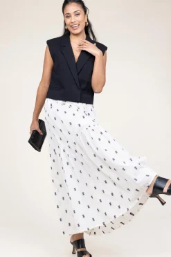 Online Lollys Laundry Jacquard Maxi Skirt Sunset | Natural... | | Little Soho