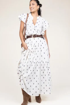 Online Lollys Laundry Jacquard Maxi Skirt Sunset | Natural... | | Little Soho