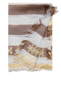 Best Sale Moment Amsterdam Jacquard Soft Scarf Lizzy | Camel... | | Little Soho