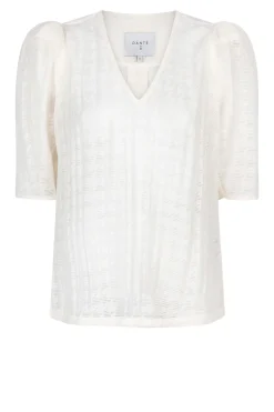 Clearance Dante 6 Jacquard Viscose Blend Top Pomona | White... | | Little Soho