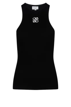 Flash Sale Dante 6 Jersey Rib Tanktop Ivi | Black... | | Little Soho