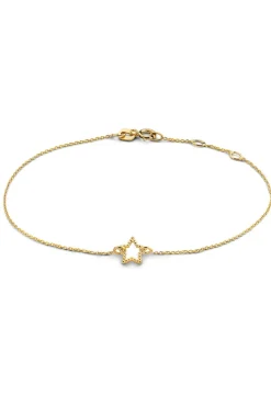 Best Just Franky 14K Bracelet Star | Gold... | | Little Soho