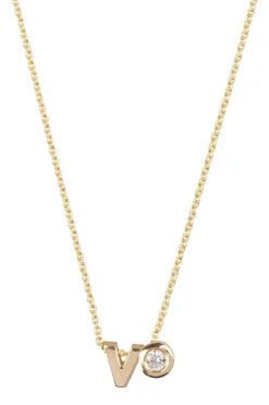 Hot Just Franky 14K Golden Necklace Length 40 Cm | Yellow Gold... | | Little Soho