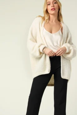 Best American Vintage Knitted Cardigan East | Natural... | | Little Soho