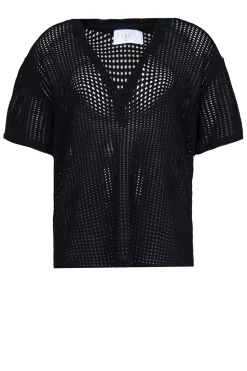 Flash Sale IRO Knitted Mesh Top Belaid | Black... | | Little Soho