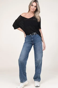 Flash Sale IRO Knitted Mesh Top Belaid | Black... | | Little Soho