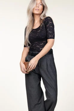 Cheap ba&sh Lace Body Lulu | Black... | | Little Soho