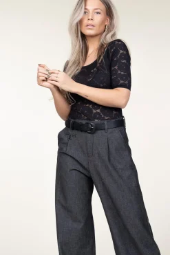 Cheap ba&sh Lace Body Lulu | Black... | | Little Soho