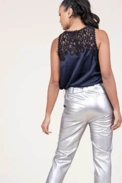 Outlet ba&sh Lace Top Clea | Blue... | | Little Soho