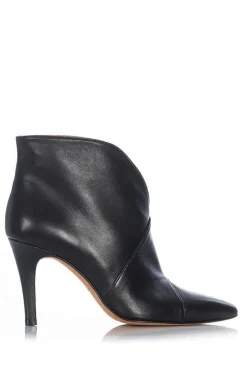 Outlet Toral Leather Ankle Boots Lulu | Black... | | Little Soho
