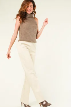 Outlet Toral Leather Ankle Boots Soraya | Metallic Taupe... | | Little Soho