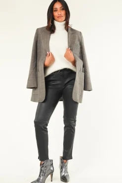 Online Toral Leather Ankle Boots Soraya | Metallic Silver... | | Little Soho