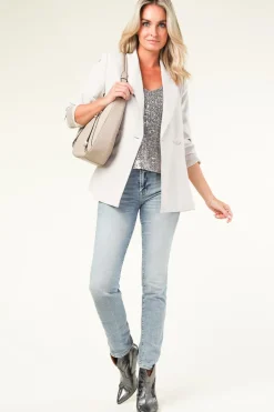 Online Toral Leather Ankle Boots Soraya | Metallic Silver... | | Little Soho