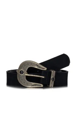 Hot ba&sh Leather Belt Bilane | Black... | | Little Soho