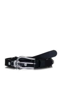 Shop IRO Leather Belt Tany | Black... | | Little Soho