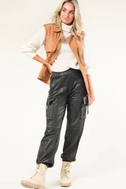 Fashion Twinset Leather Biker Boots Gigi | Natural... | | Little Soho