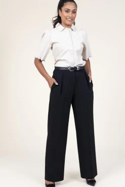 Cheap Ibana Leather Blouse With Studs Tanra | Natural... | | Little Soho