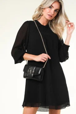 Outlet Twinset Leather Clutch Amie | Black... | | Little Soho