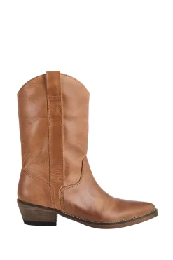 Flash Sale Ivylee Copenhagen Leather Cowboy Boots Tracy | Camel... | | Little Soho