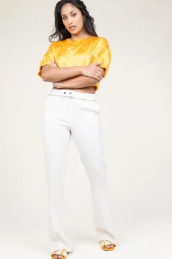 Cheap 45374 Leather Flip-Flops Jackie | Orange... | March23 | Little Soho