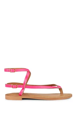 Fashion Ivylee Copenhagen Leather Hand Made Sandals Olive | Pink... | | Little Soho