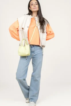 Cheap Gianni Chiarini Leather Handbag Dua Small | Yellow... | | Little Soho