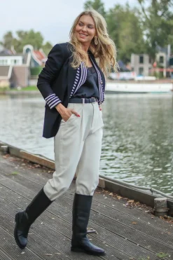 Best Sale Toral Leather High Boots Gina | Black... | | Little Soho