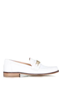 New Twinset Leather Loafers Lovers | Natural... | | Little Soho