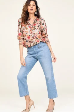 Outlet Twinset Leather Logo Pumps Maxie | Beige... | | Little Soho