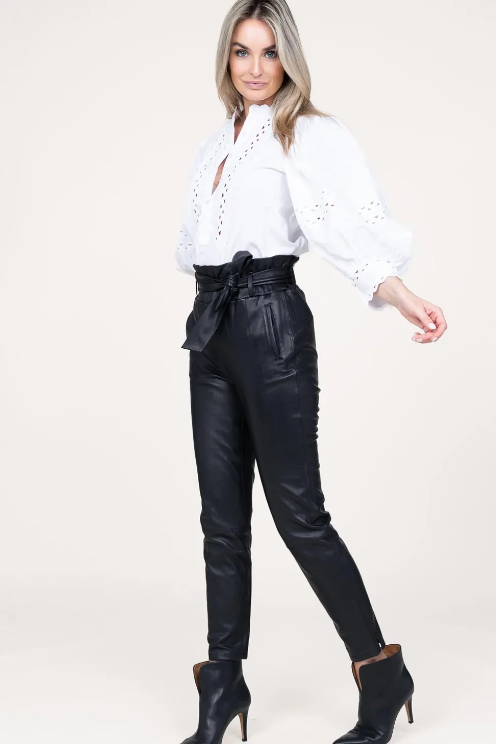 Clearance Dante 6 Leather Pants Duncan | Black | | Little Soho