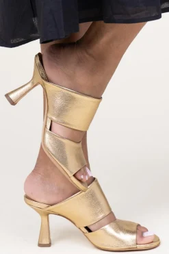 Flash Sale Ivylee Copenhagen Leather Sandals Marilyn | Gold... | | Little Soho