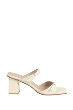 Sale 45374 Leather Sandals With Heel Marcelle | Green... | March23 | Little Soho
