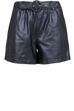 Best Est'Seven Leather Short Trinity | Black... | | Little Soho