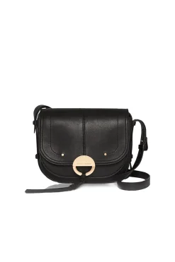 Outlet Vanessa Bruno Leather Shoulder Bag Havane | Black... | | Little Soho