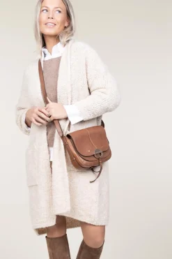 Clearance Vanessa Bruno Leather Shoulder Bag Havane | Camel... | | Little Soho