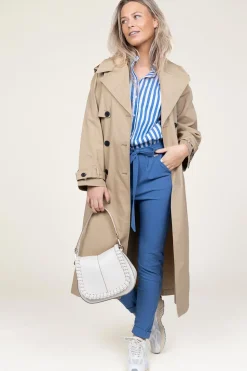 Store Gianni Chiarini Leather Shoulder Bag Helena | Natural... | | Little Soho